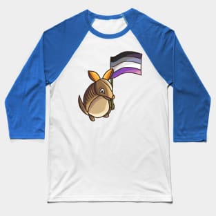 Asexual Pride Armadillo Baseball T-Shirt